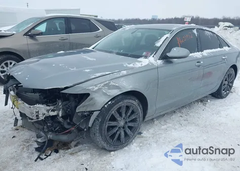2014 Audi A6 2.0T Premium z USA, uszkodzony, nr VIN WAUGFAFC6EN086023